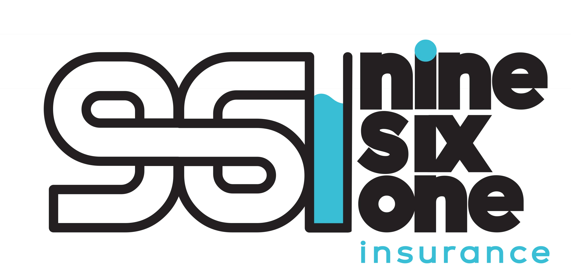 Nine Six One Insurance identity mark, isolated